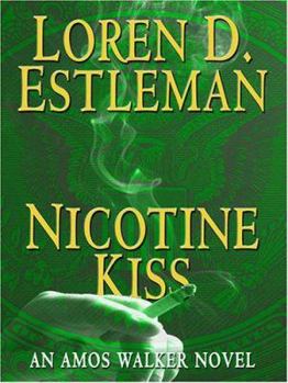 Hardcover Nicotine Kiss (The Amos Walker Series #19) [Large Print] Book