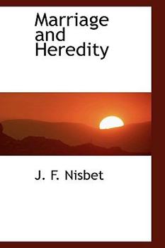 Paperback Marriage and Heredity Book