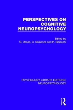 Paperback Perspectives on Cognitive Neuropsychology Book