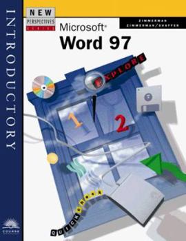 Paperback New Perspectives on Microsoft Word 97: Introductory Book
