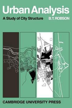 Paperback Urban Analysis: A Study of City Structure with Special Reference to Sunderland Book