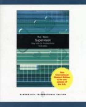 Paperback Supervision: Key Link to Productivity Book