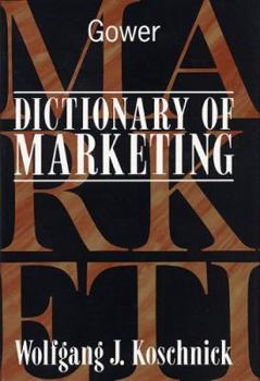 Hardcover Dictionary of Marketing Book