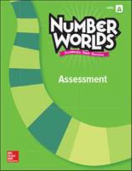 Spiral-bound Number Worlds Level A, Assessment Book