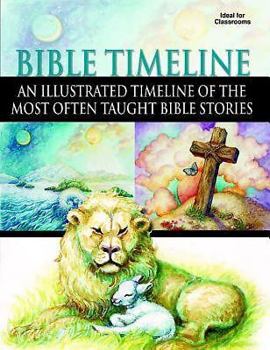 Hardcover Bible Timeline: An Illustrated Timeline of the Most Often Taught Bible Stories Book