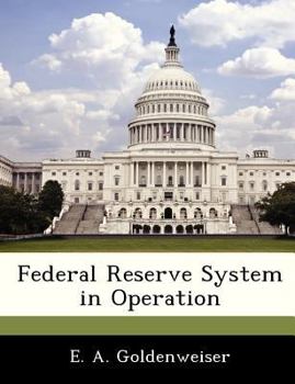Paperback Federal Reserve System in Operation Book