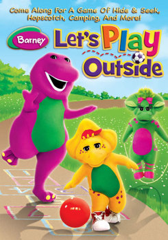 DVD Barney: Let's Play Outside Book