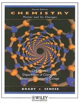 Paperback Chemistry: Matter and Its Changes Book