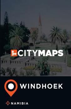 Paperback City Maps Windhoek Namibia Book