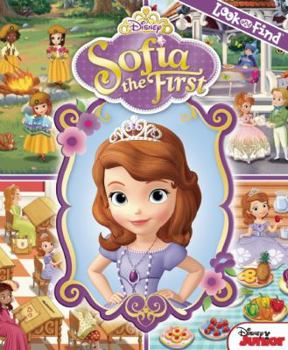Hardcover disney sofia the first look and find Book