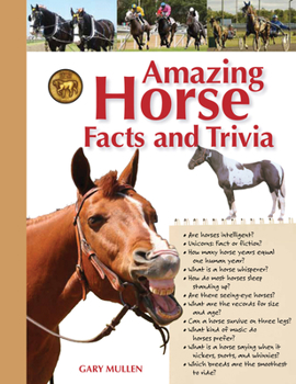 Spiral-bound Amazing Horse Facts and Trivia Book