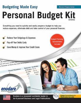 Paperback Personal Budget Kit: Including Financial Software Book