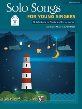 Paperback Solo Songs for Young Singers: 12 Selections for Study and Performance, Book & Online Audio Book