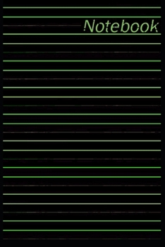 Notebook: (6" x 9") Notebook