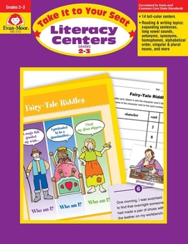 Paperback Literacy Centers Grades 2-3: EMC 2723 Book