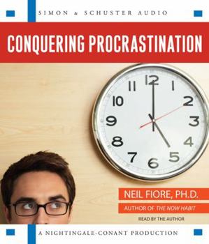 Audio CD Conquering Procrastination Book