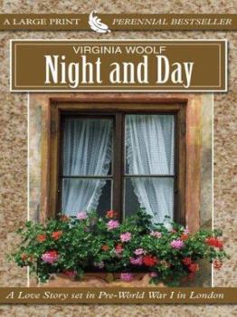 Hardcover Night and Day [Large Print] Book