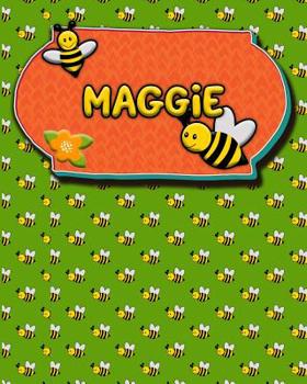 Paperback Handwriting Practice 120 Page Honey Bee Book Maggie: Primary Grades Handwriting Book K-2 Book