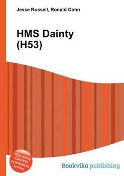 Paperback HMS Dainty (H53) Book