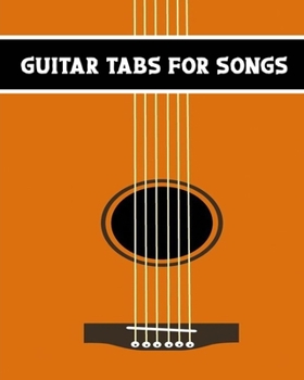 Paperback guitar tabs for songs: wonderful Blank Lined guitar tabs for it will be the Gift Idea for all guitar tabs pop Lover Book