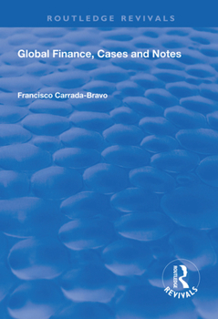 Paperback Global Finance, Cases and Notes Book