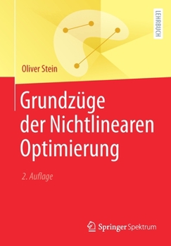 Paperback Grundzüge Der Nichtlinearen Optimierung [German] Book