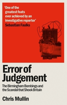 Paperback Error of Judgement Book