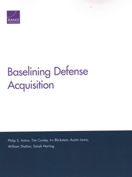 Paperback Baselining Defense Acquisition Book