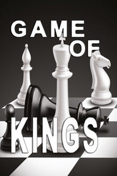Game of Kings: Dot Grid 6x9 Dotted Bullet Journal and Notebook for chess players 120 Pages