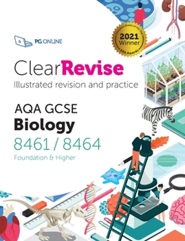 Paperback ClearRevise AQA GCSE Biology 8461/8464 Book