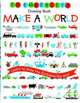 Paperback Ed Emberley's Drawing Book: Make a World Book