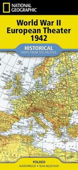 National Geographic WWII European Theater Map (folded from the Archives) (National Geographic Reference Map)