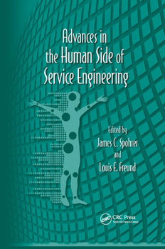 Paperback Advances in the Human Side of Service Engineering Book