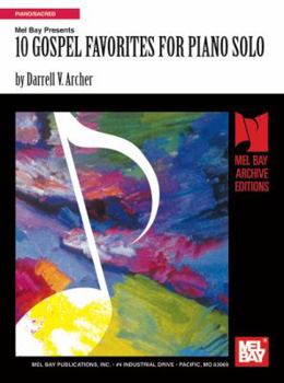 Paperback 10 Gospel Favorites for Piano Solo Book