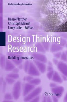 Hardcover Design Thinking Research: Building Innovators Book