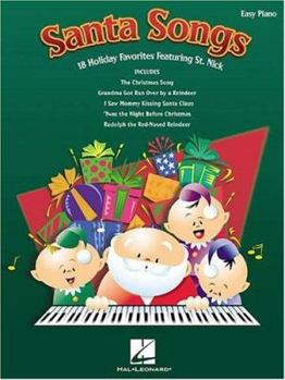 Paperback Santa Songs Book