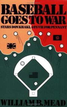 Paperback Baseball Goes to War Book