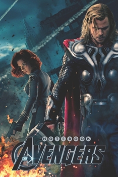 Paperback AVENGERS Notebook: Notebook, Organize Notes, Ideas, Follow Up, Project Management, 6" x 9" (15.24 x 22.86 cm) - 110 Pages - Durable Soft Book
