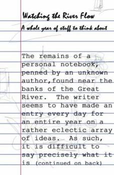 Paperback Watching the River Flow Book