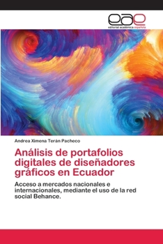 Paperback Análisis de portafolios digitales de diseñadores gráficos en Ecuador [Spanish] Book