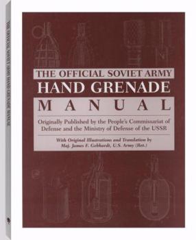 Paperback Official Soviet Army Hand Grenade Manual Book