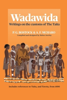 Paperback Wadawida: Writings on the customs of The Taita Book