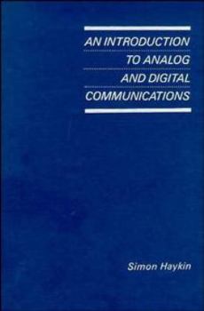 Hardcover An Introduction to Analog and Digital Communications Book