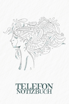Telefonnotizbuch: Praktisch neben dem Telefon | Vorlagen für Telefongespräche | Motiv: Frau im Wind (German Edition)
