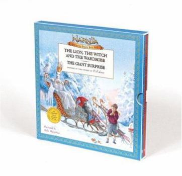 Hardcover Narnia Picture Book Box Set: The Lion, the Witch and the Wardrobe/The Giant Surprise [With Collectible Map] Book