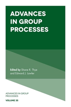 Hardcover Advances in Group Processes Book