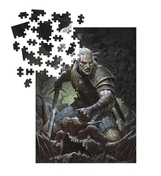 Board Game Witcher 3 Wild Hunt Geralt Puzzle Book