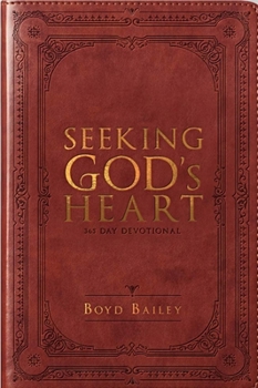 Imitation Leather Seeking God's Heart Book