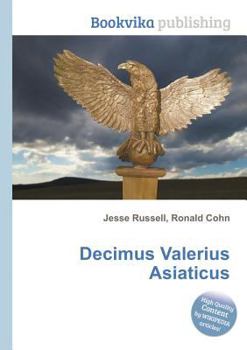 Paperback Decimus Valerius Asiaticus Book