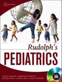 Hardcover Rudolph's Pediatrics, 22nd Edition [With DVD] Book